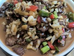 小炒黄牛肉-小乡小镇·传承桐庐土菜·老板亲自烧的菜