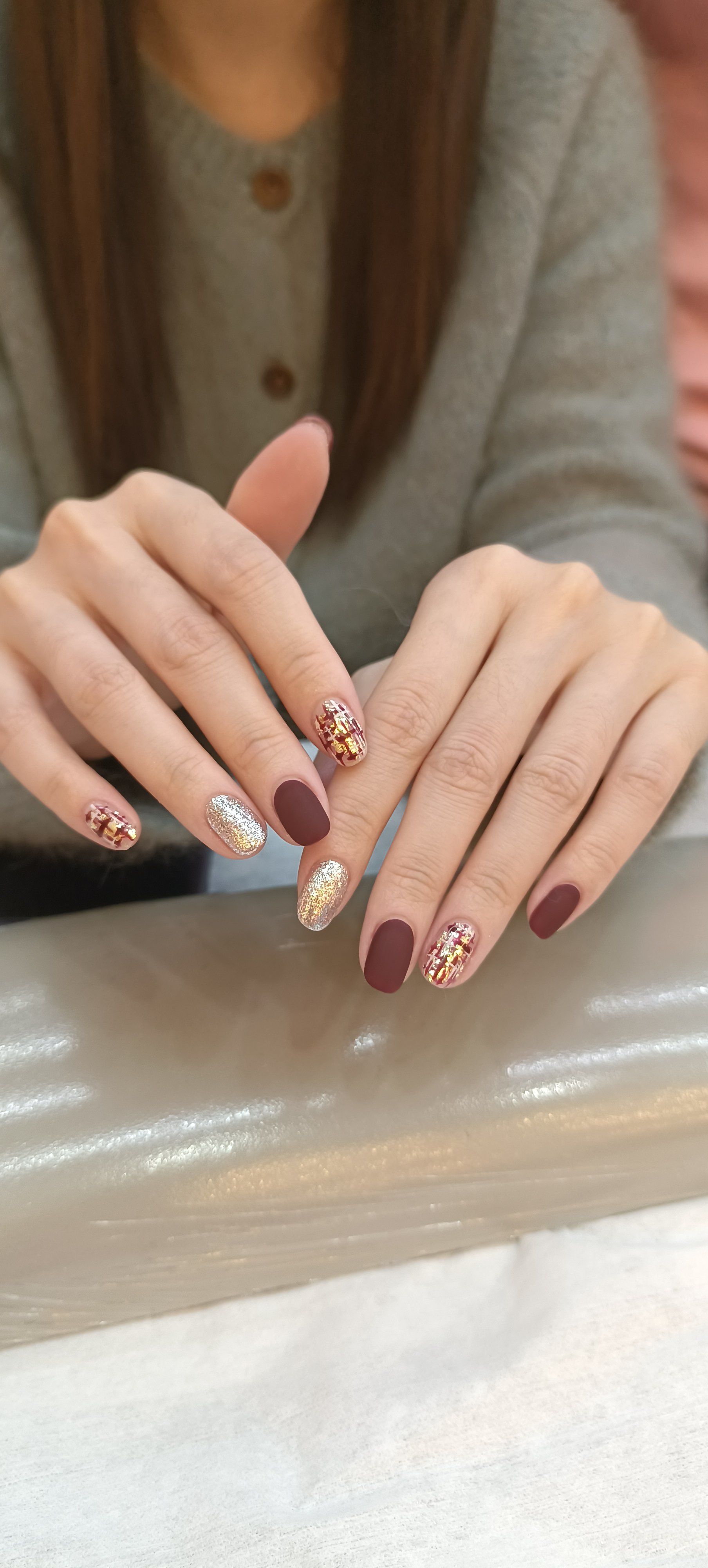 磨砂美甲💅🏻