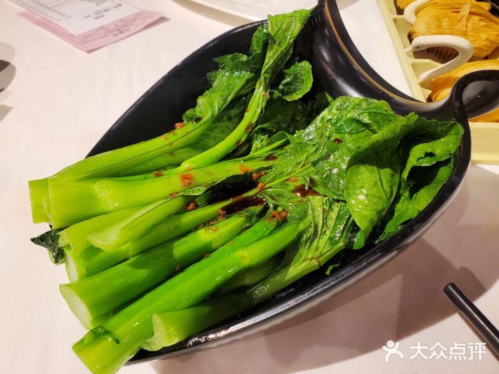 稻香酒家·34年老字号·港式粤菜(汉街店)白灼菜心图片