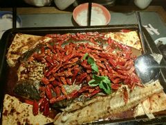 -探鱼·鲜青椒爽麻烤鱼(三水广场店)