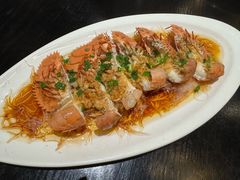 蒜蓉粉丝蒸琵琶虾-健眺小海鲜(临海后山店)