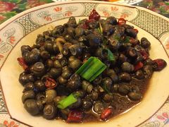 炒田螺-仙店农庄(湖景农庄餐厅)