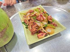 爆炒新鲜鱿鱼-力哥地道海南菜·联谊文昌鸡老店