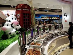 自助取餐区-阿尔卑斯比萨牛排火锅自助(喜悦汇店)