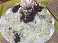 抹茶蜜豆冰-MOMO冰品·生巧汤圆(红桥店)