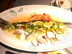 河鲜蒸吊水山坑鲩（半条））-晓粤·惹味粤菜(凯德乐峰广场店)