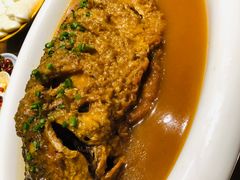 焖烧黄河大鲤鱼-食欲老院子荆芥疙瘩汤(经五路店)