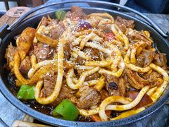 羊肉炕锅-夏都地标马一刀烤肉美食城