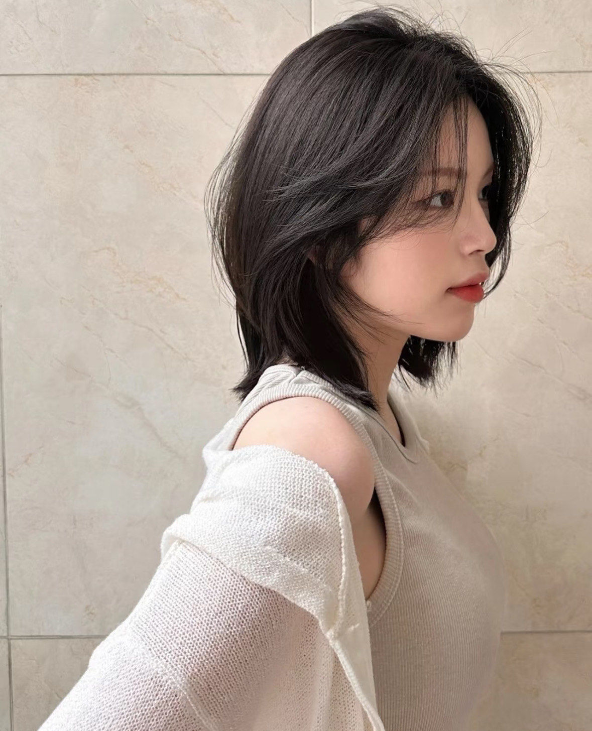 「a·i  hair美发订制沙龙(长白万象汇店)」#中短发 #甜美发型 #女生