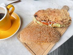 特色猪扒包-深圳温德姆至尊酒店·大堂吧·户外花园
