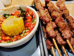 烤牛肉串-左庭右院鲜牛肉火锅(南通CBD大有境店)
