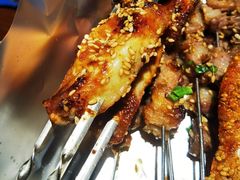 烤奥尔良鸡翅-火枪手串吧·鹤岗小串涮肚(亦庄店)