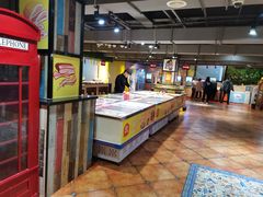 自助取餐区-豪食披萨烤肉自助(保定商场店)