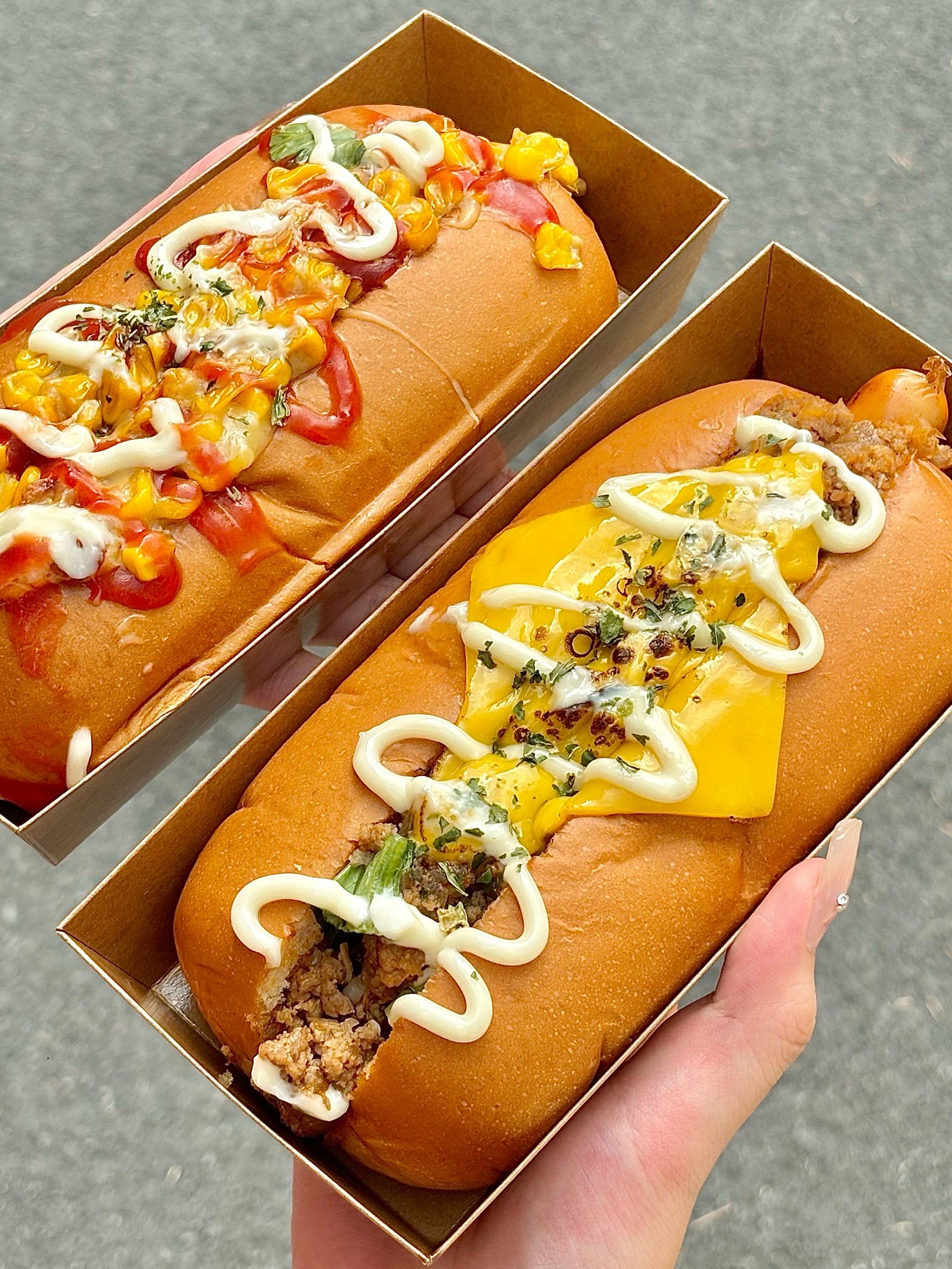 南通大学附近!最最最最好吃的热狗🌭