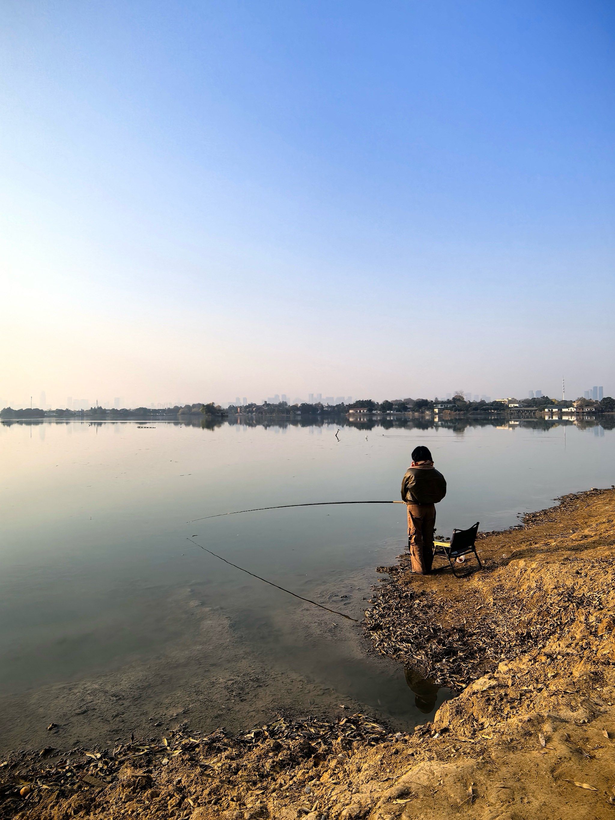 0元玩转这座城虽然是第一次钓鱼,但是钓上鱼的感觉太令人着迷了😻