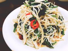 金针菇拌菠菜-福顺祥大盘鸡(临潼店)