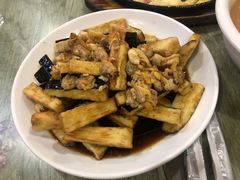 蛤蜊肉拌茄子-华春餐馆(鱼山路店)