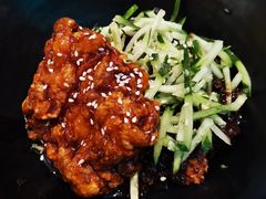 jjajang myeon + cutlet-JINJJA Chicken @ Clementi Mall