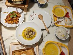香锅花菜-绿茶餐厅(青岛城阳万象汇店)