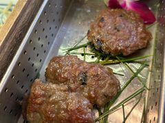 木盒烟熏牛肉饼-龙桥私厨·姜花菊花过桥鱼·顺德菜(容桂店)