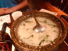 石锅沸腾牛蛙饭-绿茶餐厅(华联万柳店)