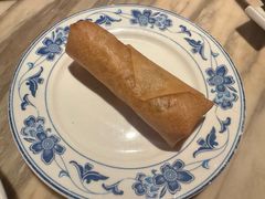 巧手特色炸春卷-广州花园酒店荔湾亭·地道点心·粤式饮茶