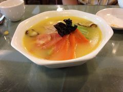 老公生日赠送的长寿面-天厨妙香素食餐厅(清华店)