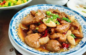 Stir-Fried Pig Intestine Head