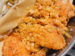 黄油蒜炸鸡块-富乐满韩国正宗炸鸡韩国料理(虹泉路店)