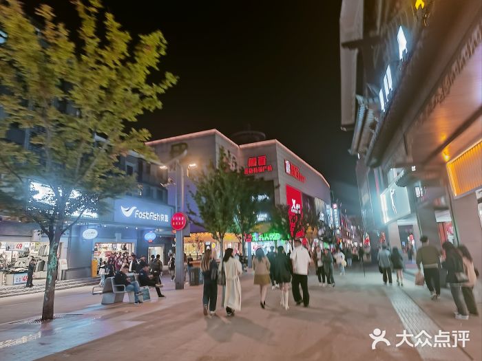 淮河路步行街图片