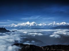 -贡嘎雪山