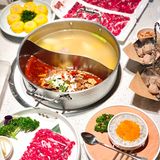 说一句左庭右院是上海鲜牛肉火锅YYDS没有意见吧！