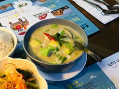 中部绿咖喱鸡肉-帕蓝·暹罗料理(曲阳店)