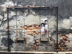 -槟城街头艺术街区