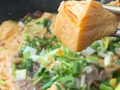 冻豆腐-老刘生态大鱼坊铁锅炖鱼(赛马场店)