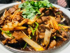 炙子羊肉-柿合缘新京菜(国金中心商场店)