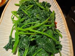 炝炒地瓜叶-山石榴·贵州菜(丰盛里店)