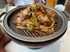 经典葱爆小羔羊肉-悦融·京鲁菜·露台花园(安定门店)