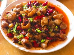 火爆肥肠-豆腐脑花