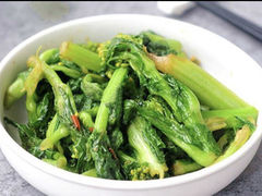 清炒白菜苔-乡吧啦·甲鱼铺子(海德二道店)