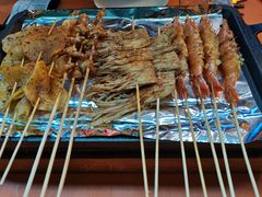 -路边摊小炉子烧烤