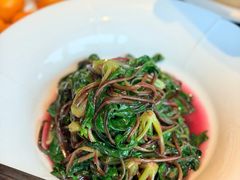 清炒紫菠菜-江南雅厨(李公堤店)