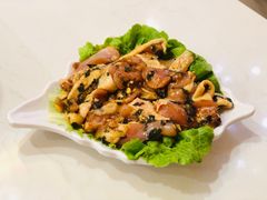 香煎紫苏鸡腿肉-八乔煎肉馆·丹东特色煎锅(梅林店)