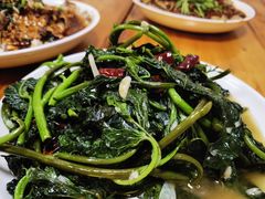 炝炒青菜-人和水上飘(第一家店)