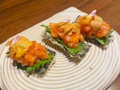 金枪鱼和三文鱼塔塔-Tsuru鹤日本料理(静安香格里拉店)