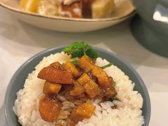 卤肉饭定食-鹿港小镇(黄金店)