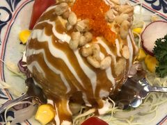 炸温泉蛋土豆泥沙律-仙隐小鹿中華の日料(正弘城店)