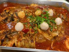 荔枝香辣清江鱼-鱼酷活鱼烤鱼(梅江印象城店)