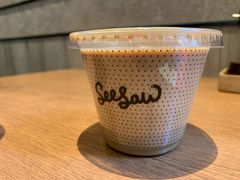 燕麦奶澳白-Seesaw Coffee(上海国金中心店)