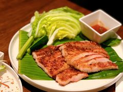 蜜糖炭烧猪颈肉-星叶·东南亚料理(宁波万象汇店)
